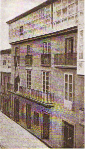 Primer edificio social del Crédito Gallego y Caja de Ahorros-Monte de Piedad de La Coruña (1876)